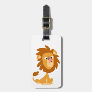 Para Maletas Etiqueta de equipaje de león de Personalizado sile