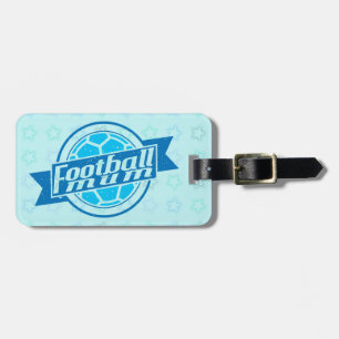 Para Maletas Etiqueta de equipaje de Mamá de fútbol personaliza