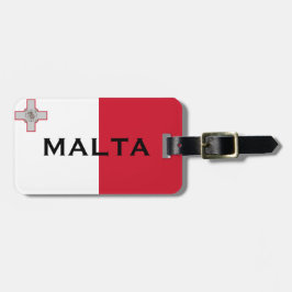 Para Maletas Etiqueta de equipaje de marca Malta