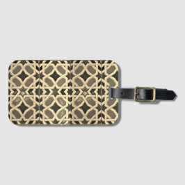 Para Maletas Etiqueta de equipaje de mezaic mediterráneo