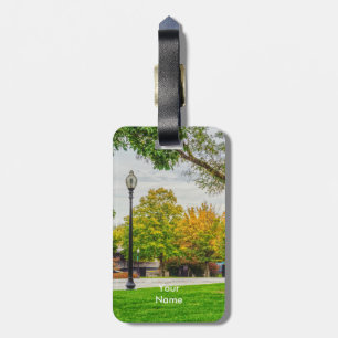 Para Maletas Etiqueta de equipaje de MO Capitol Autumn Grouns