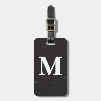 Para Maletas Etiqueta de equipaje de monogramo