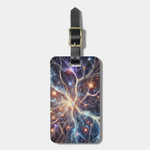 Para Maletas Etiqueta de equipaje de neuronas