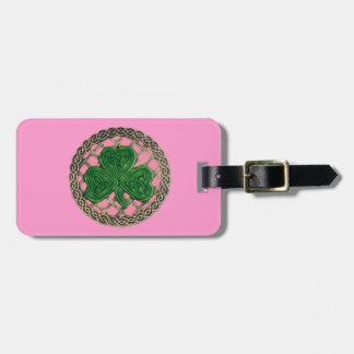 Para Maletas Etiqueta de equipaje de nudos celtas de Shamrock r