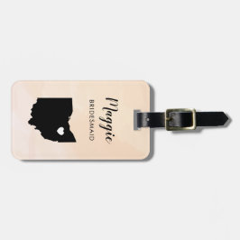 Para Maletas Etiqueta de equipaje de Ohio Map, bienvenida de fi