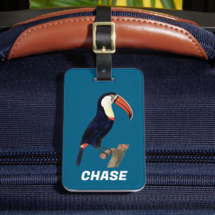Para Maletas Etiqueta de equipaje de pájaro