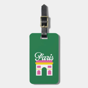 Para Maletas Etiqueta de equipaje de París