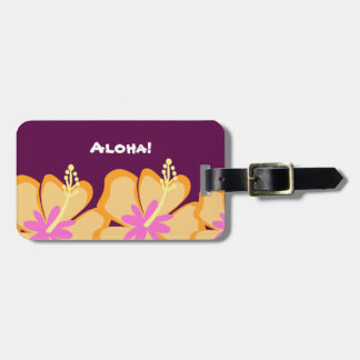 Para Maletas Etiqueta de equipaje de Personalizable de flores d