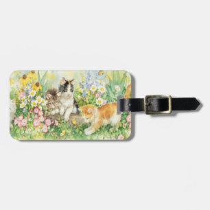 Para Maletas Etiqueta de equipaje de personalizado Cute Kittens