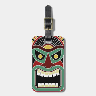 Para Maletas Etiqueta de equipaje de personalizado Tiki Totem 3