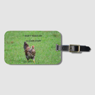 Para Maletas Etiqueta de equipaje de pollo