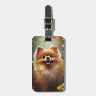 Para Maletas Etiqueta de equipaje de Pomerania