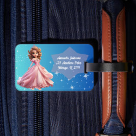 Para Maletas Etiqueta de Equipaje de Princesa