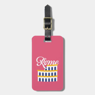 Para Maletas Etiqueta de equipaje de Roma