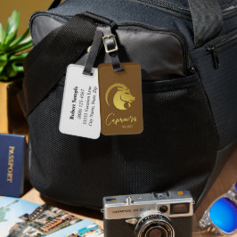 Para Maletas Etiqueta de equipaje de Rótulo Zodiac de Capricorn