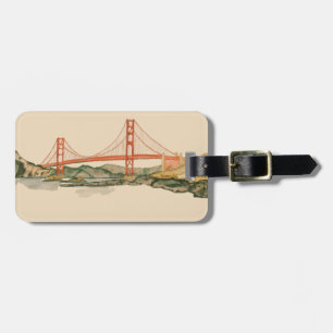 Para Maletas Etiqueta de equipaje de San Francisco