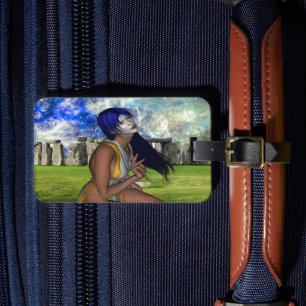 Para Maletas Etiqueta de equipaje de Stonehenge Meditation