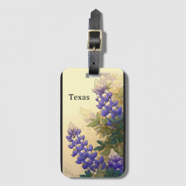 Para Maletas Etiqueta de equipaje de Texas Bluebonnet