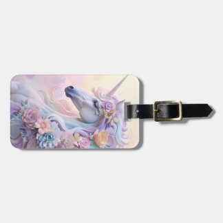 Para Maletas Etiqueta de equipaje de Unicornio personalizada