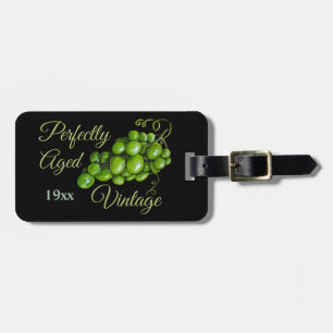 Para Maletas Etiqueta de equipaje de uvas