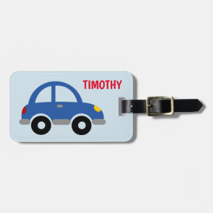Para Maletas Etiqueta de equipaje de viaje de coche de juguete