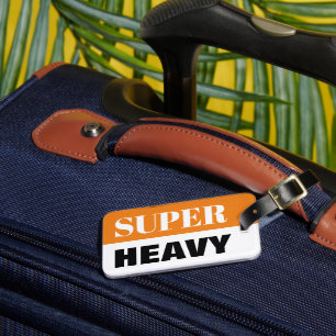 Para Maletas Etiqueta de equipaje de viaje de maleta superpesad