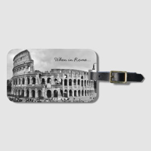 Para Maletas Etiqueta de equipaje de viaje del Coliseo de Roma 
