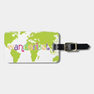 Para Maletas Etiqueta de equipaje de Wanderlust