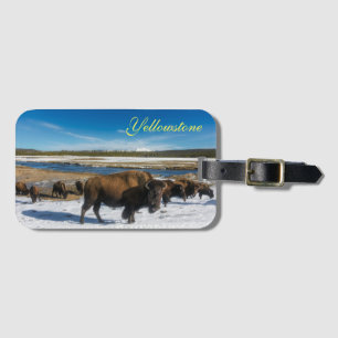 Para Maletas Etiqueta de equipaje de Yellowstone
