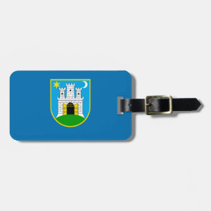 Para Maletas Etiqueta de equipaje de Zagreb, Croacia