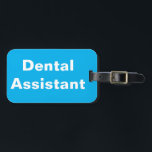 Para Maletas Etiqueta de equipaje del asistente dental<br><div class="desc">Etiqueta de equipaje del asistente dental de NC4Ever.com</div>