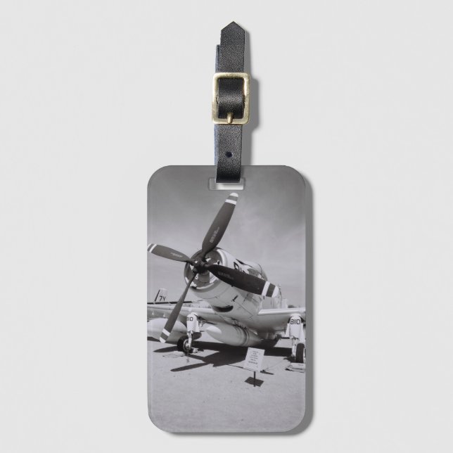 Para Maletas Etiqueta de equipaje del avión (Anverso vertical)