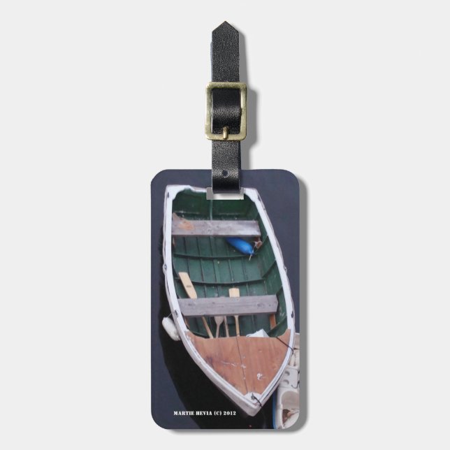 Para Maletas Etiqueta de equipaje del barco (Frente Vertical)