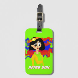 Para Maletas Etiqueta de equipaje del Chica del Personalizado r