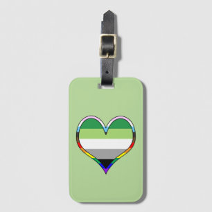 Para Maletas Etiqueta de equipaje del corazón de Aro Pride