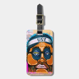 Para Maletas Etiqueta de equipaje del graffiti