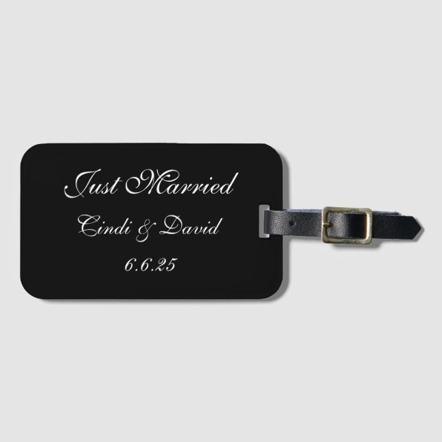 Para Maletas Etiqueta de equipaje del personalizado (Anverso horizontal)