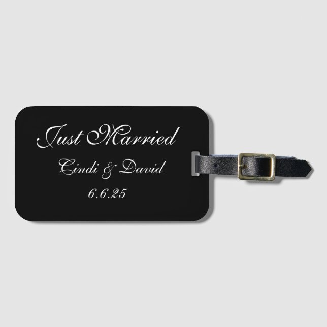 Para Maletas Etiqueta de equipaje del personalizado (Anverso horizontal)