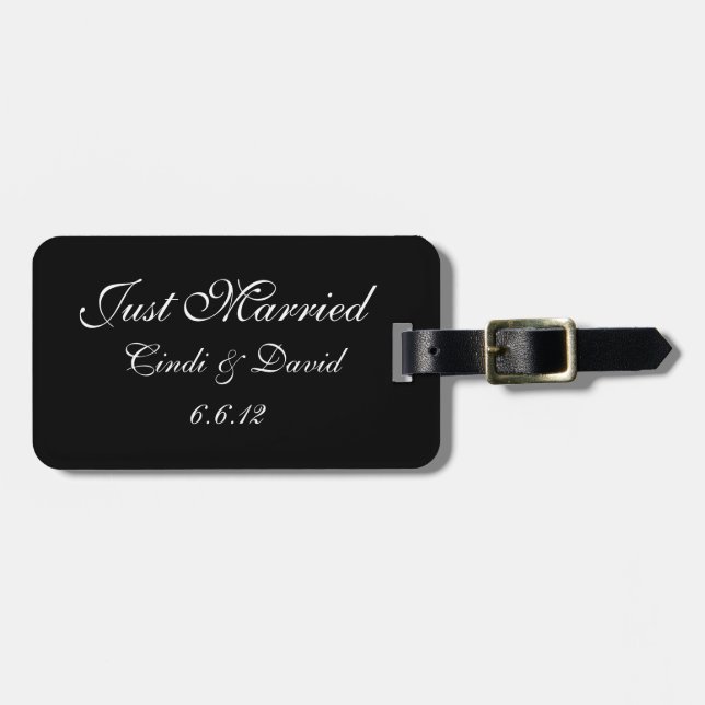 Para Maletas Etiqueta de equipaje del personalizado (Frente Horizontal)
