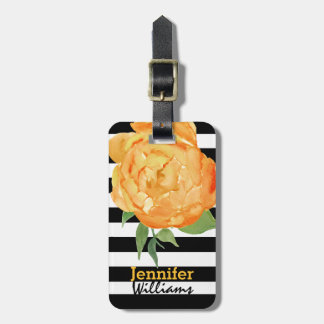 Para Maletas Etiqueta de equipaje del Personalizado amarillo