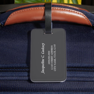 Para Maletas Etiqueta de equipaje del personalizado con persona