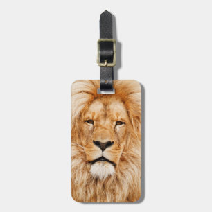 Para Maletas Etiqueta de equipaje del Personalizado de león sil
