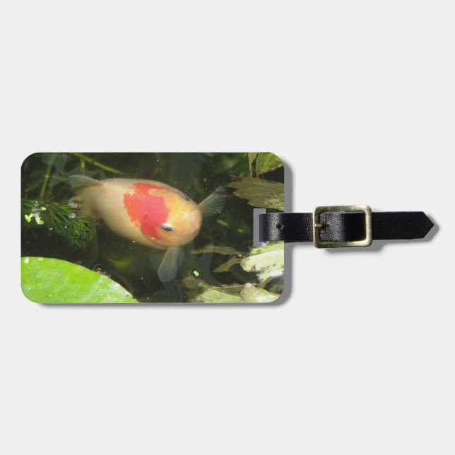 Para Maletas Etiqueta de equipaje del Personalizado de peces do (Frente Horizontal)