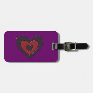 Para Maletas Etiqueta de equipaje del Personalizado del corazón