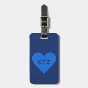 Para Maletas Etiqueta de equipaje del personalizado del corazón