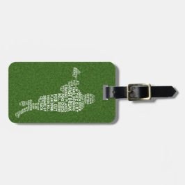 Para Maletas Etiqueta de equipaje del Personalizado del jugador
