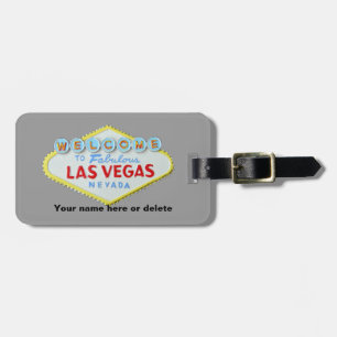 Para Maletas Etiqueta de equipaje del Rótulo de Las Vegas
