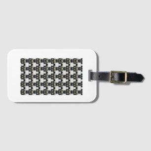 Para Maletas Etiqueta De Equipaje En Blanco Y Negro