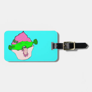 Para Maletas Etiqueta de equipaje Frankencupcake