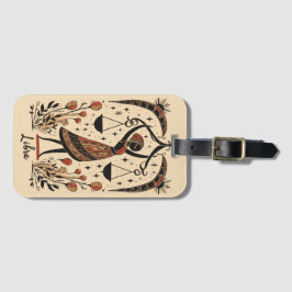 Para Maletas Etiqueta de equipaje Libra Celestial Zodiac Art